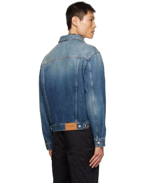 burberry bleu gold jacket men|burberry denim jacket men's.